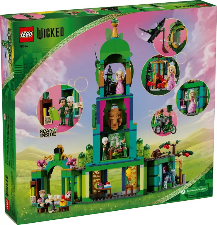 LEGO®. Wicked. Powitanie w Emerald City 75684 - tantis.pl