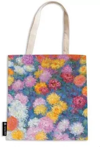 Torba płócienna Monet's Chrysanthemums - tantis.pl