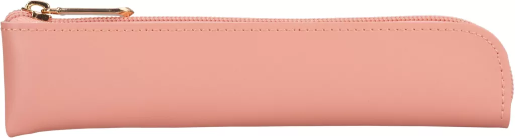 Etui na długopisy z suwakiem różowe - tantis.pl