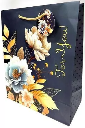 Torebka ozdobna matowa 26x32x12cm dla Ciebie - tantis.pl