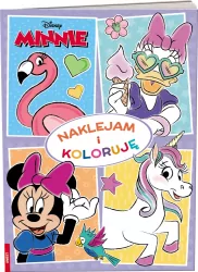 Naklejam i koloruję. Disney. Minnie