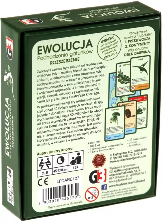Gra Ewolucja dodatek - tantis.pl