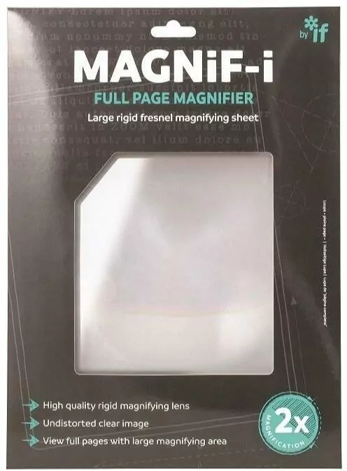 Magnifi-i Arkusz powiększający/lupa do książki A4 - tantis.pl