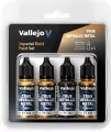 Vallejo: 77.252 - True Metallic Metal - Imperial Gold Paint Set - tantis.pl