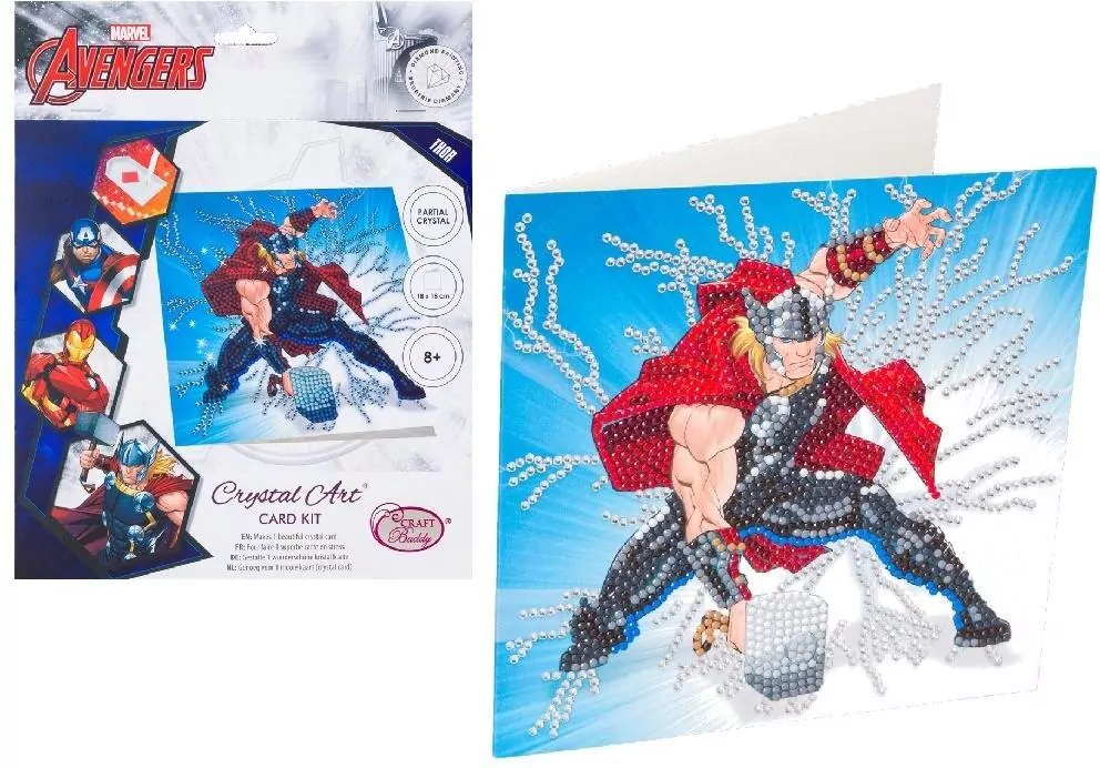 Diamentowa mozika Thor 18x18cm - tantis.pl