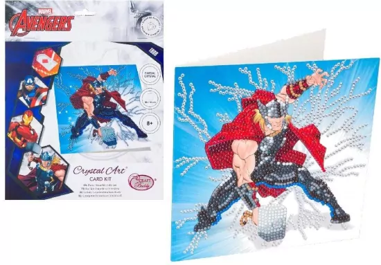 Diamentowa mozika Thor 18x18cm