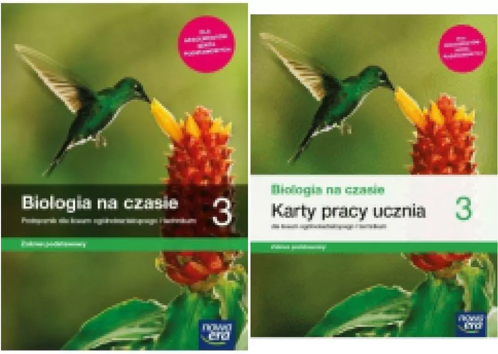Biologia na czasie 3. Pakiet: Podręcznik / Karty pracy ucznia dla liceum ogólnokształcącego i technikum. Zakres podstawowy - tantis.pl