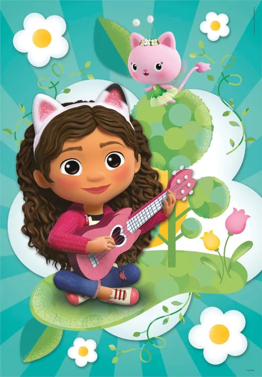 Clementoni. Puzzle 3x48. Super Kolor. Koci Domek Gabi - tantis.pl