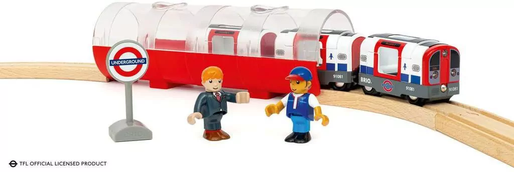 Londyńskie Metro, pociągi świata Brio - tantis.pl