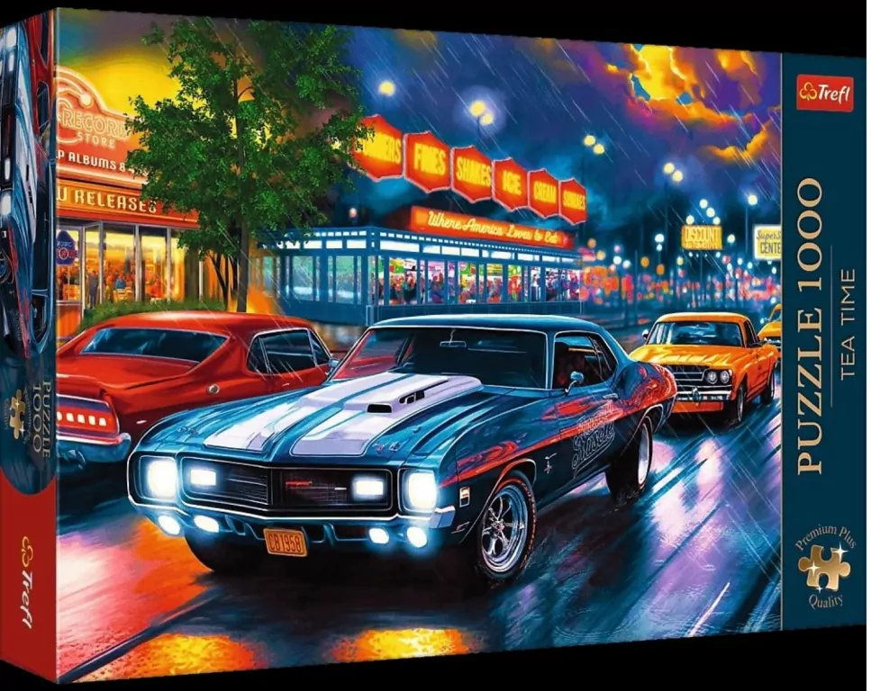 Puzzle 1000 Nocna przejażdżka TREFL - tantis.pl