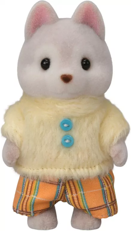 Sylvanian Families. Tandem na rowerze. Pieski Husky. Zestaw z figurkami - tantis.pl