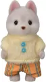 Sylvanian Families. Tandem na rowerze. Pieski Husky. Zestaw z figurkami - tantis.pl