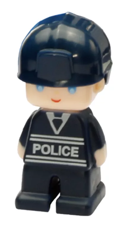 Klocki konstrukcyjne Zestaw policyjny - tantis.pl