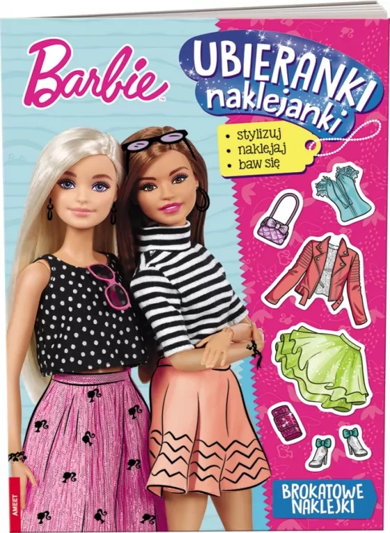Ubieranki naklejanki. Barbie - tantis.pl