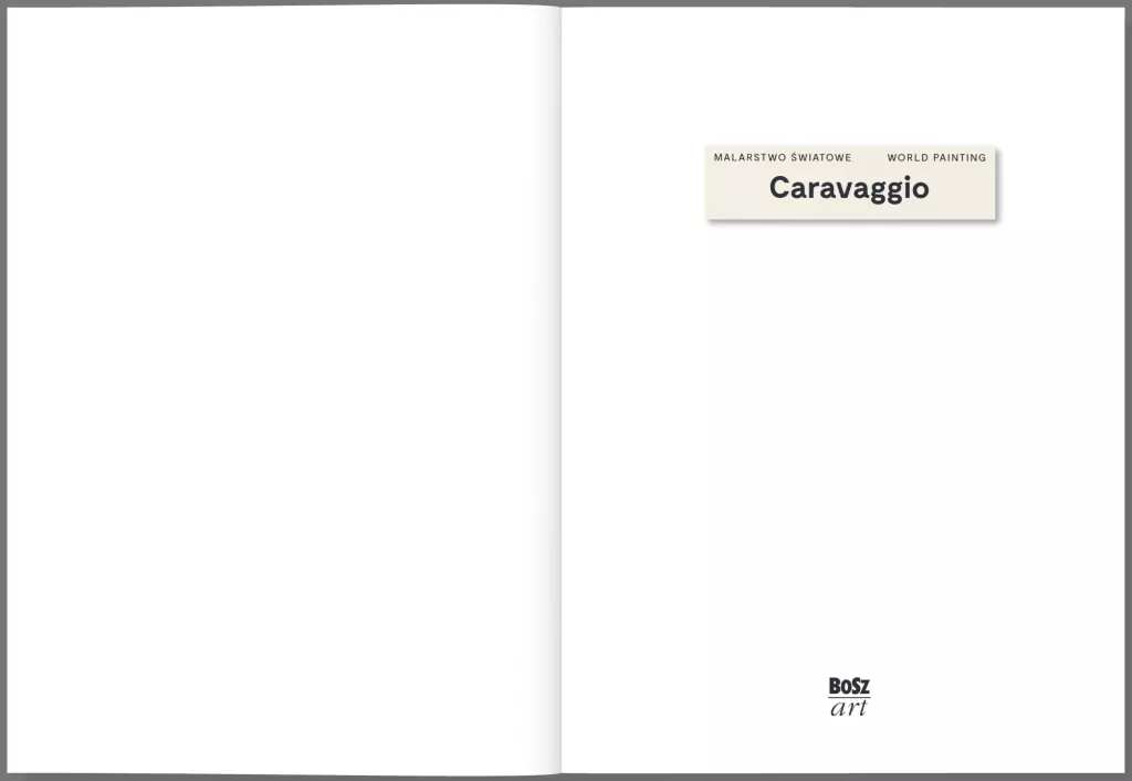Caravaggio. Malarstwo światowe - tantis.pl