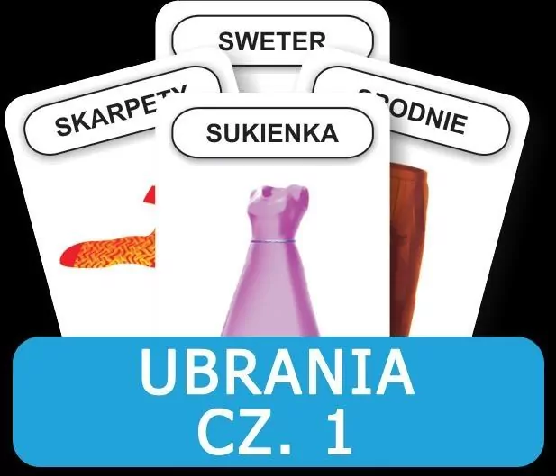 Ubranie. Część 1. Rozwijamy mowę i myślenie dziecka - tantis.pl