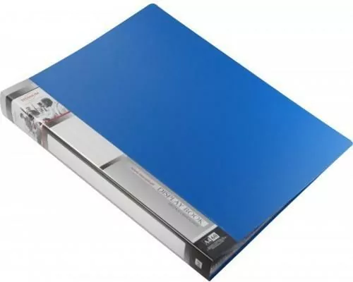 Teczka ofertowa A4 60 koszulek, niebieska