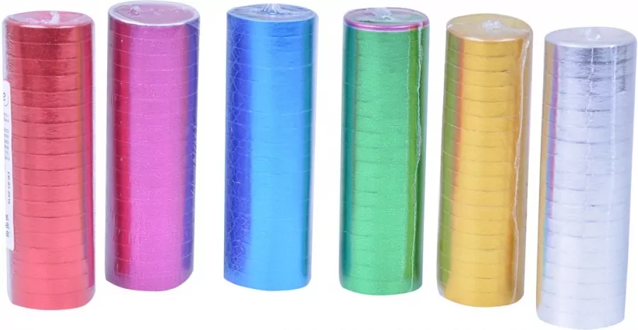 Serpentyna metallic (1 szt) MIX - tantis.pl