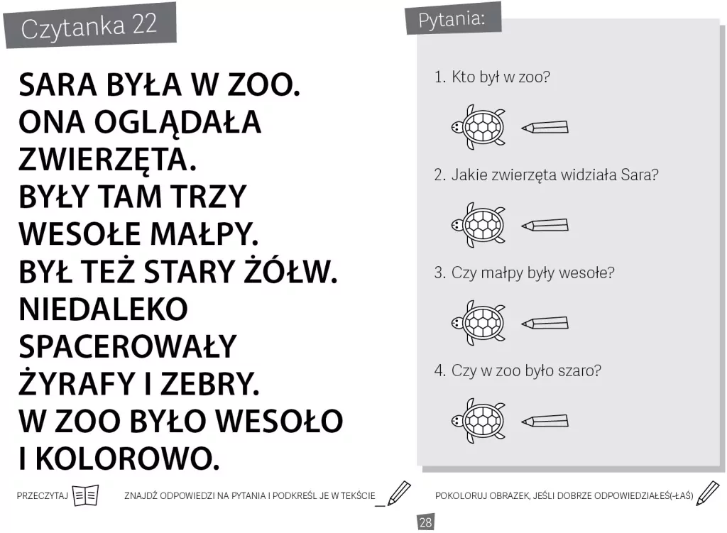 Czytam i odpowiadam na pytania. Kolejne czytanki - tantis.pl