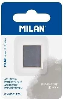 Farba akwarelowa w kostce szary MILAN - tantis.pl