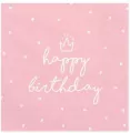 Serwetki Happy Birthday 33x33cm - tantis.pl