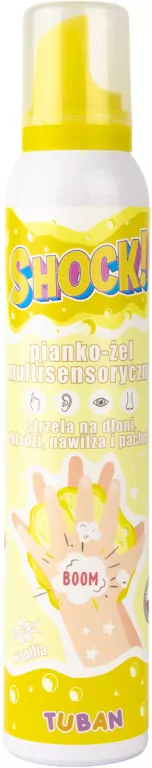 Shock! Pianko-żel multisensoryczny 200 ml wanilia - tantis.pl