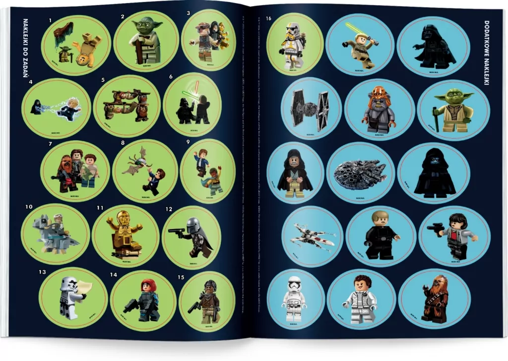 LEGO(R) Star Wars. Kolorowanka z Naklejkami - tantis.pl