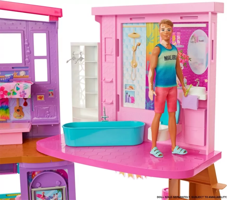 Barbie Wakacyjny domek - tantis.pl