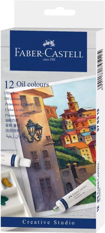 Farby olejne Creative Studio 12 kolorów x 9ml - tantis.pl