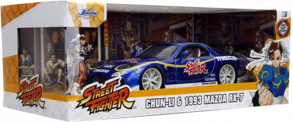 Street Fighter 1993 Mazda RX7 1:24 - tantis.pl