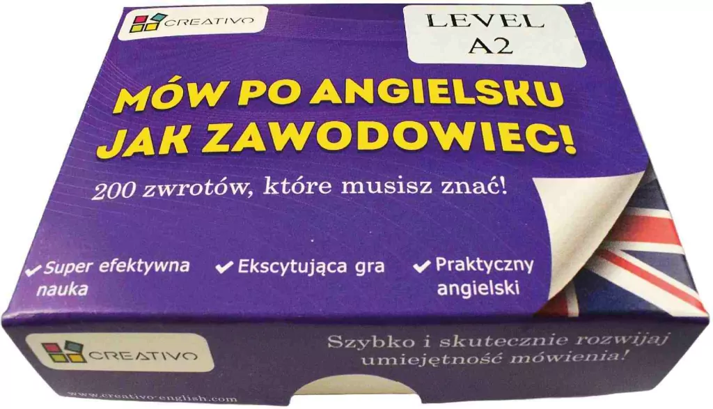 Mów po angielsku jak zawodowiec A2 CREATIVO - tantis.pl