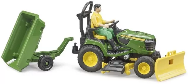 Traktorek John Deere, z figurką ogrodnika - tantis.pl