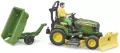 Traktorek John Deere, z figurką ogrodnika - tantis.pl