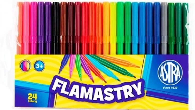 Flamastry. 24 kolory - tantis.pl