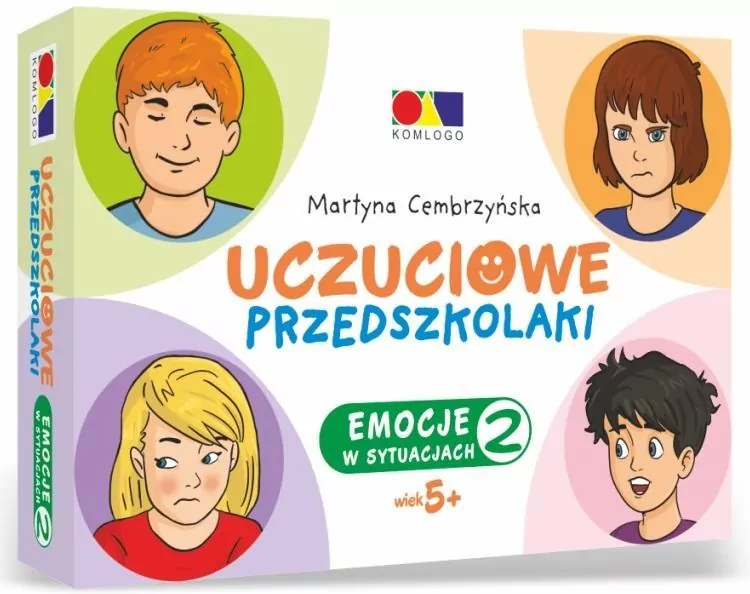 Uczuciowe przedszkolaki. Emocje w sytuacjach. Część 2 - tantis.pl