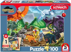 Puzzle 100 Bitwa o Super Kryształ + figurka G3