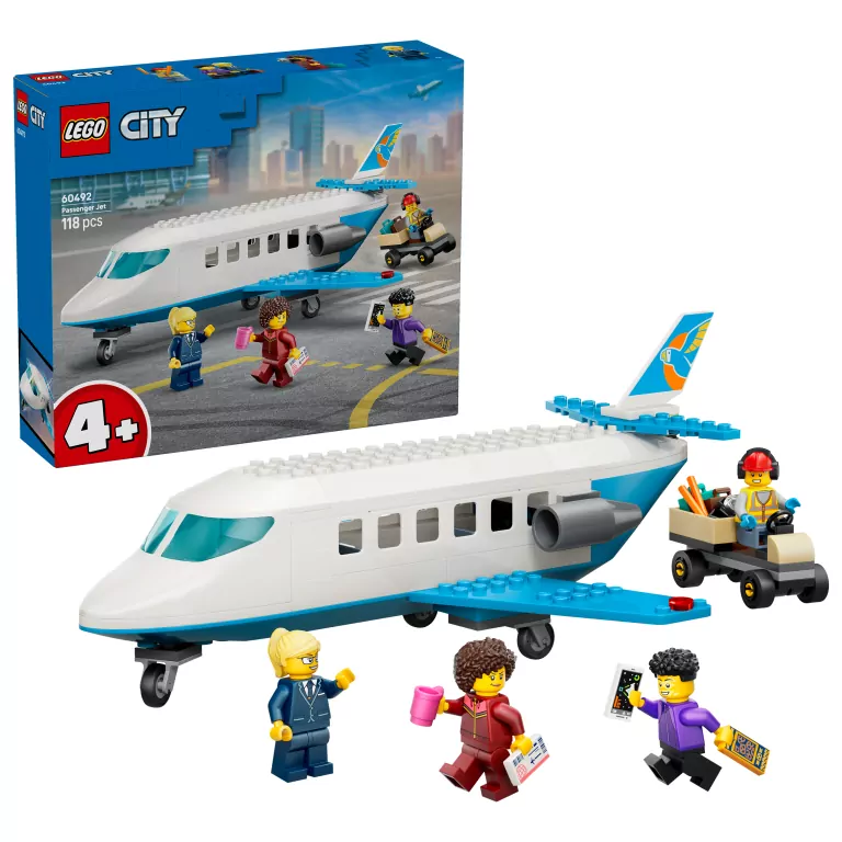 LEGO® Samolot pasażerski 60492 - tantis.pl