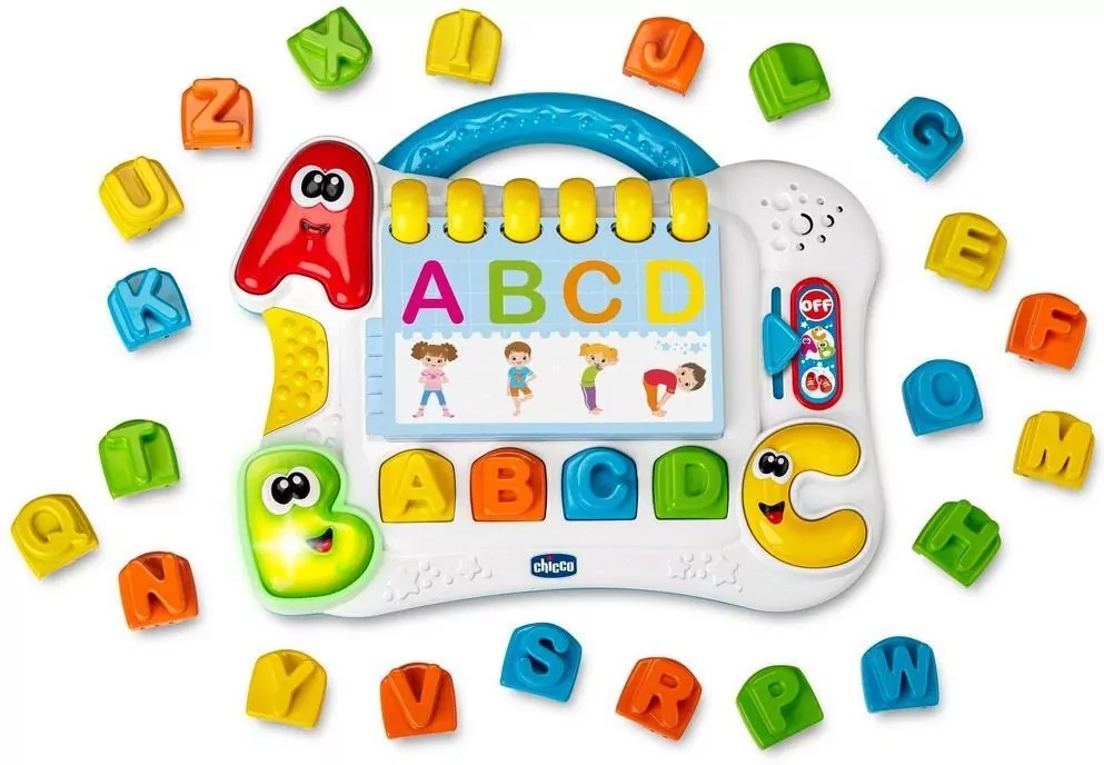 Chicco EDU Wesoły alfabet Powiedz i pokaż PL - tantis.pl