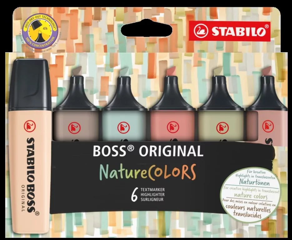 Stabilo. Zakreślacz Boss Original Naturecolors - tantis.pl