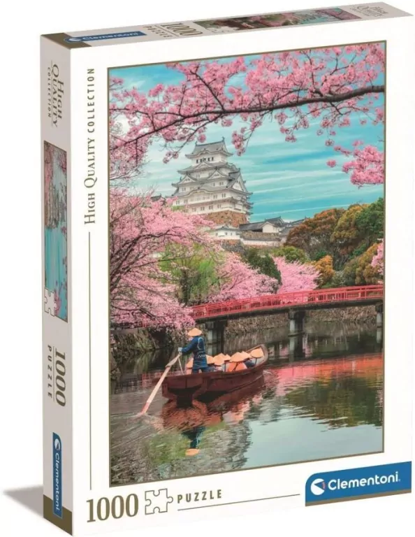 Puzzle 1000. Himeji Castle in Spring - tantis.pl