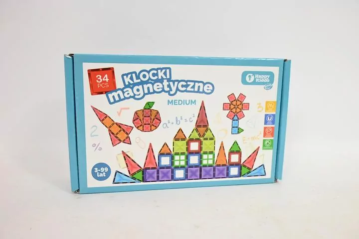 Klocki magntyczne 34el - tantis.pl