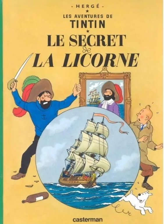 Tintin Le Secret de La Licorne - tantis.pl