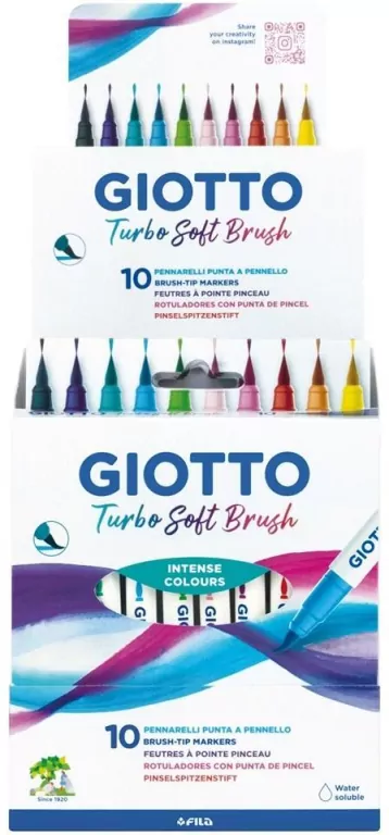 Pisaki Turbo Soft Brush intense 10 kolorów - tantis.pl