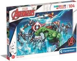 Puzzle 104. Super Kolor. Marvel Avengers. 25744