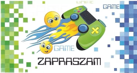 Zaproszenie Urodziny dziecięce