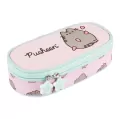 Piórnik saszetka z wewnętrzną klapką Pusheen pink - tantis.pl