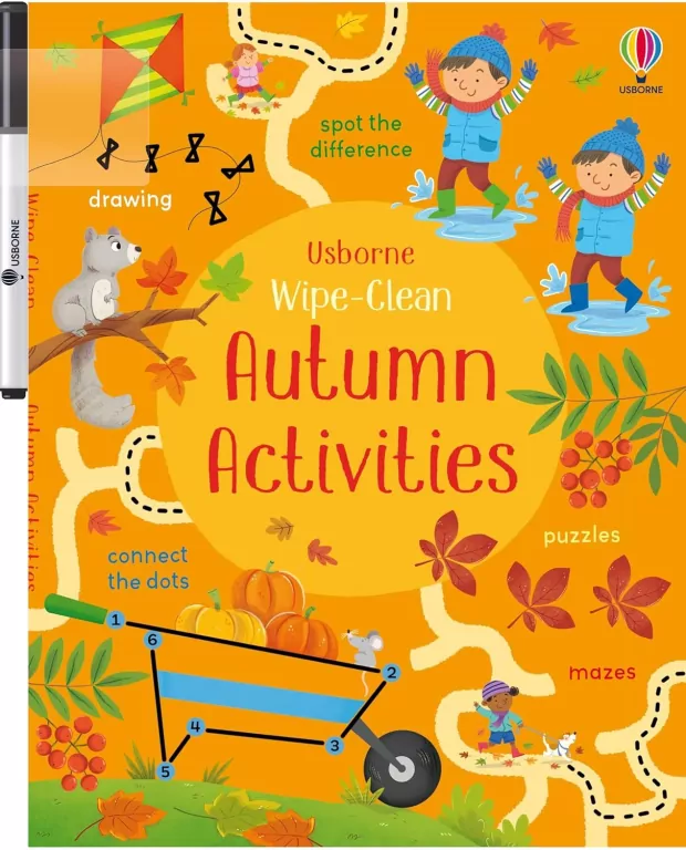 Wipe-Clean Autumn Activities - tantis.pl