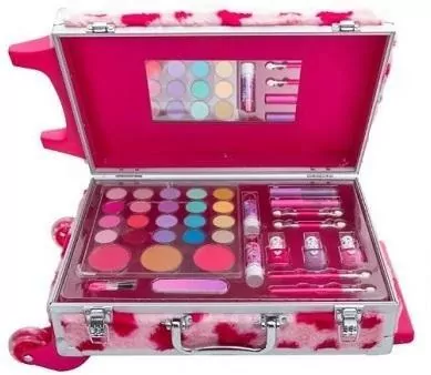 Walizka Make up z wyposażeniem. Love&heart - tantis.pl