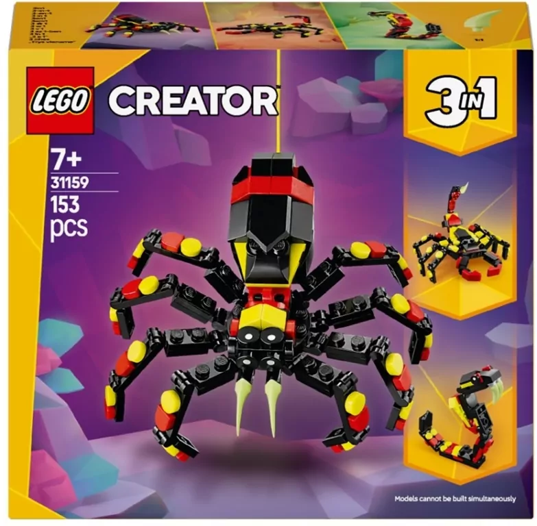 LEGO(R) CREATOR. Dzikie zwierzęta pająk - tantis.pl