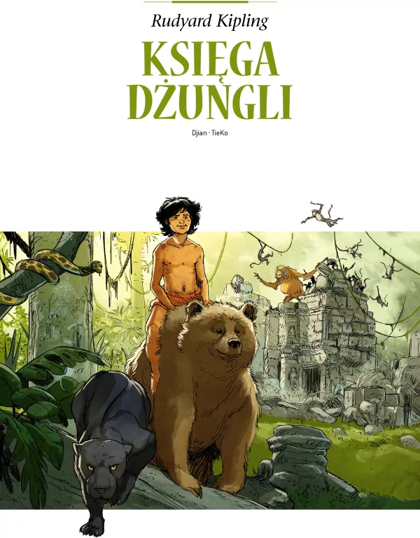 Księga dżungli. Adaptacje literatury - tantis.pl